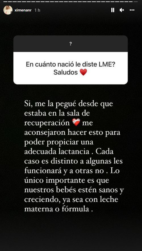 Ximena Navarrete revela varios detalles del nacimiento de su hija