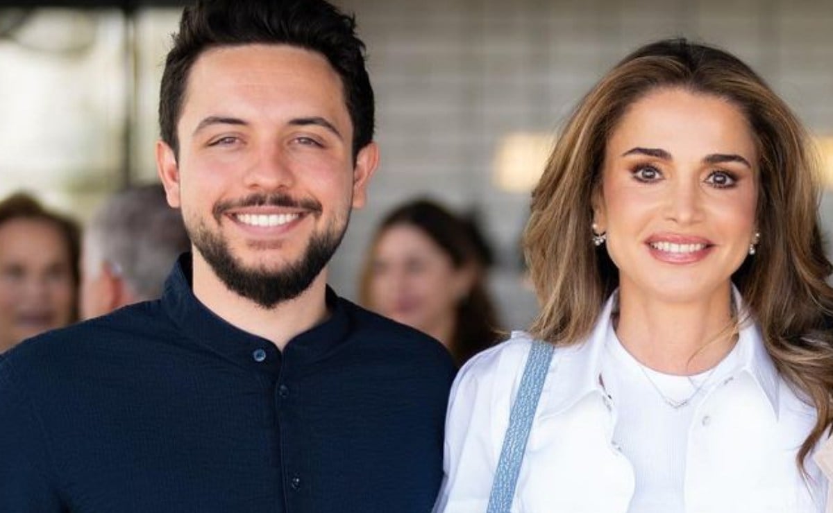 Hussein de Jordania comparte adorable foto de la reina Rania con su nieta