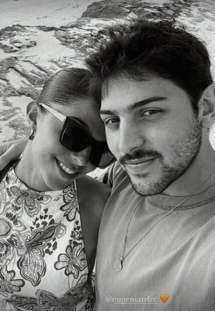 Eugenia Rodríguez y su novio Tony Mils / Foto: Instagram