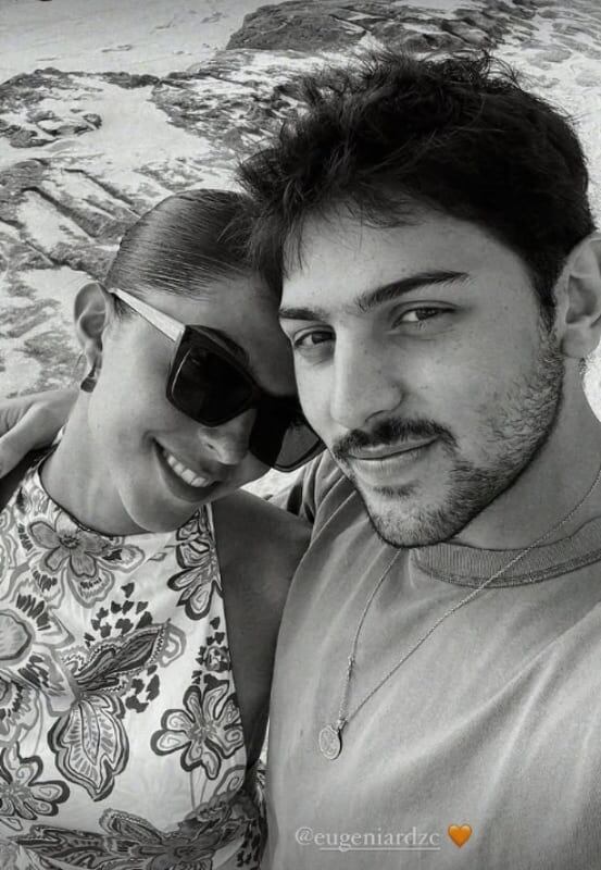 Eugenia Rodríguez y su novio Tony Mils / Foto: Instagram