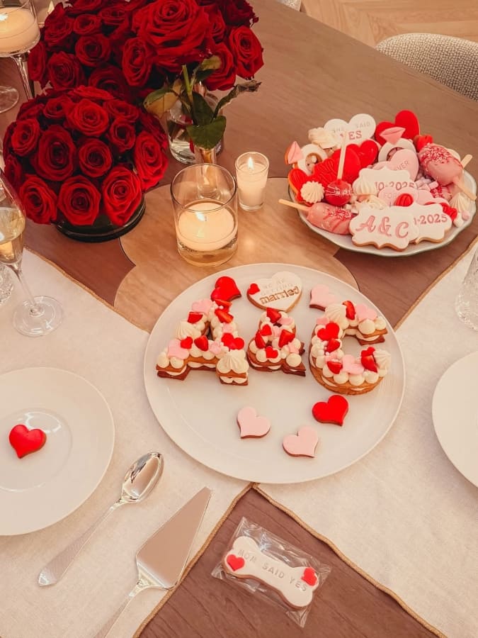 La propuesta de matrimonio de Charles Leclerc a Alexandra Saint Mleux / Foto: Instagram