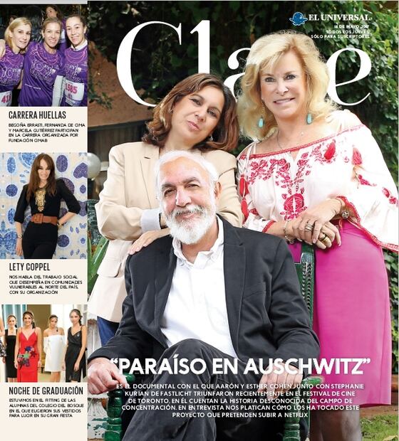 Los Cohen y la doctora Stephanie Kurian de Fastlicht juntos por el cine 