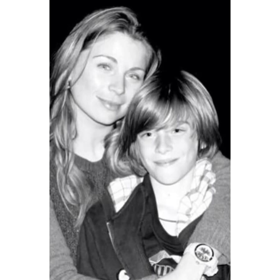 Ludwika Paleta y su hijo Nicolás / Foto: Instagram