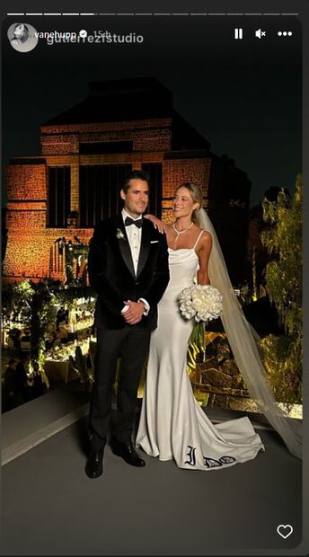 Todos los detalles sobre la elegante boda de Vanessa Huppenkothen y Ricardo Dueñas