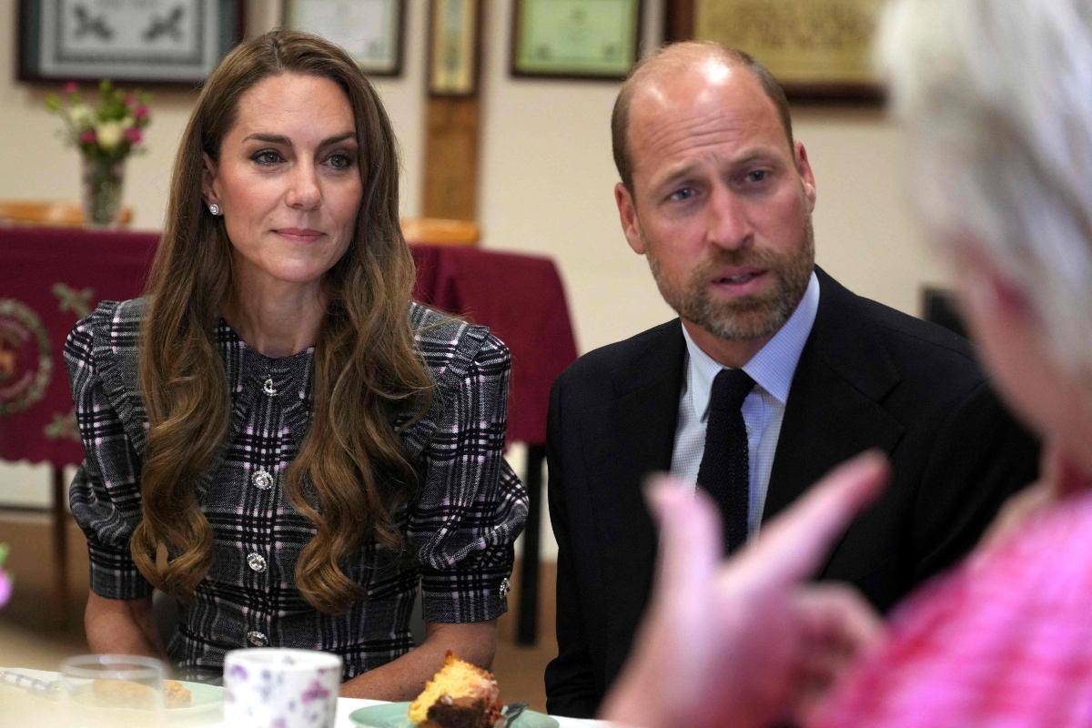 Kate Middleton  y el príncipe William en Sunningdale / Foto: Alastair Grant - AFP