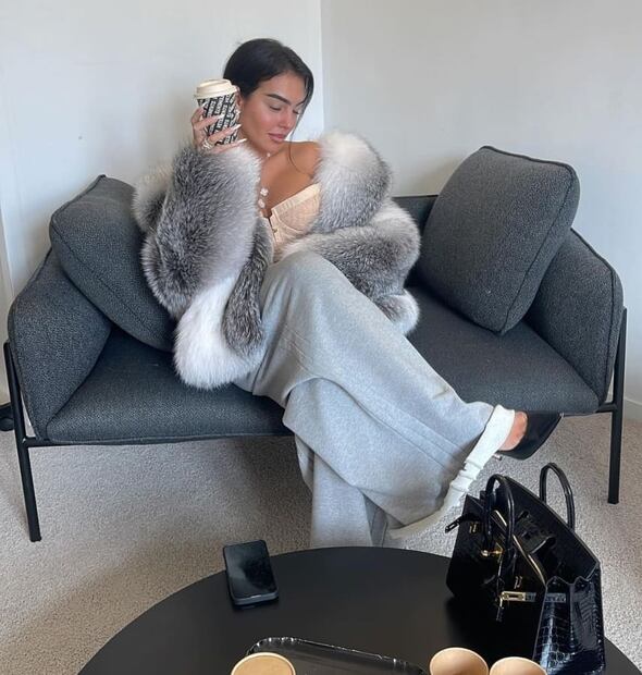 El look de Georgina Rodríguez en París / Instagram