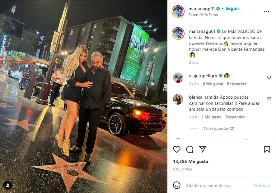 Vicente Fernández Jr y su novia Mariana González, criticados en redes sociales