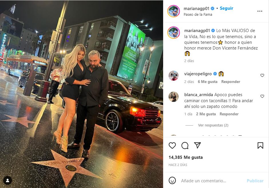 Vicente Fernández Jr y su novia Mariana González, criticados en redes sociales