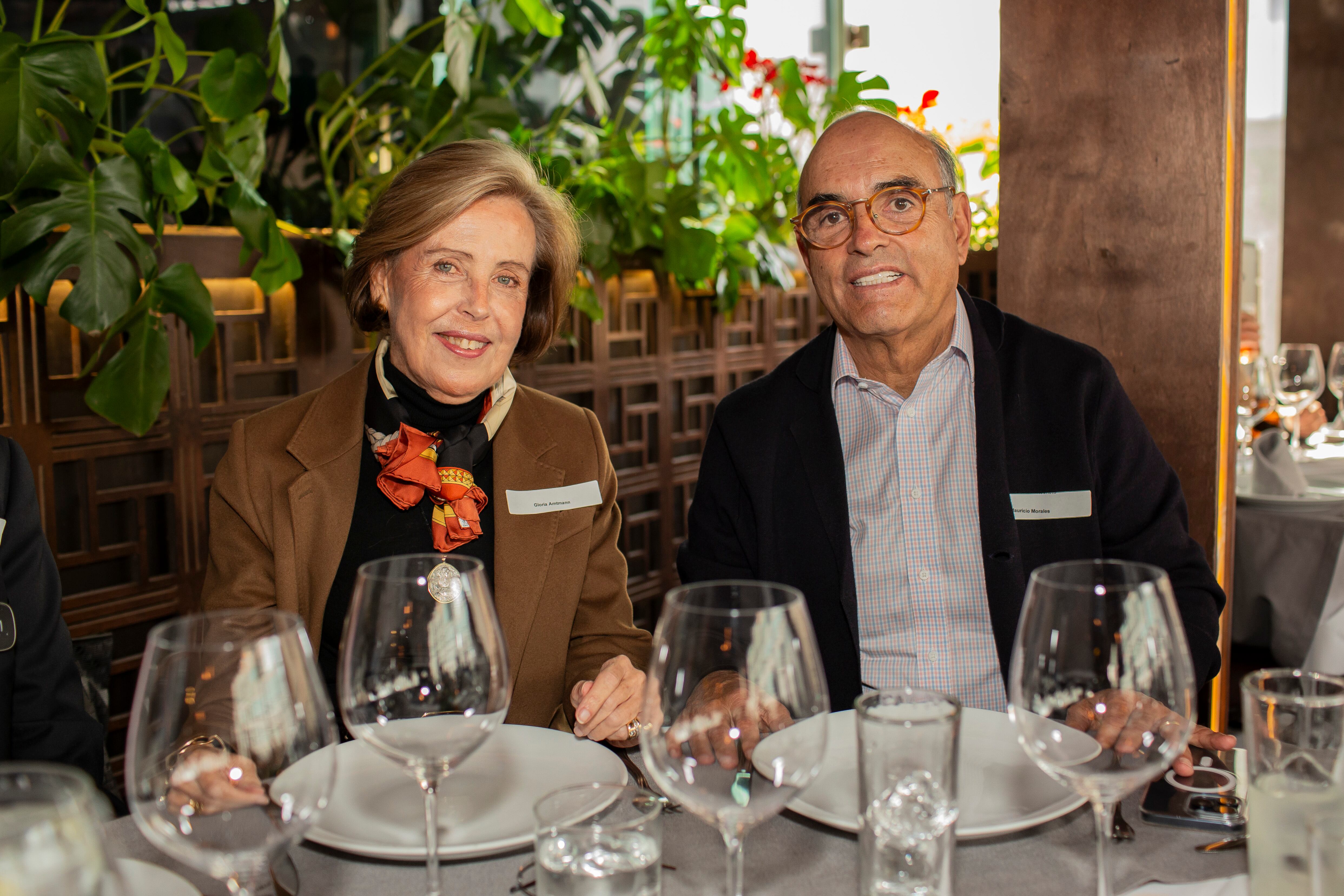 Gloria Aguilar y Mauricio Morales. (Foto: Esteban Torreblanca)
