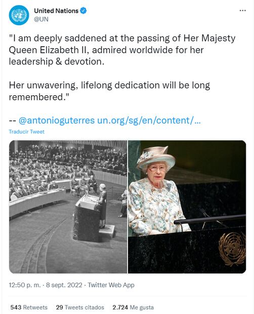 El mundo despide a la reina Isabel II