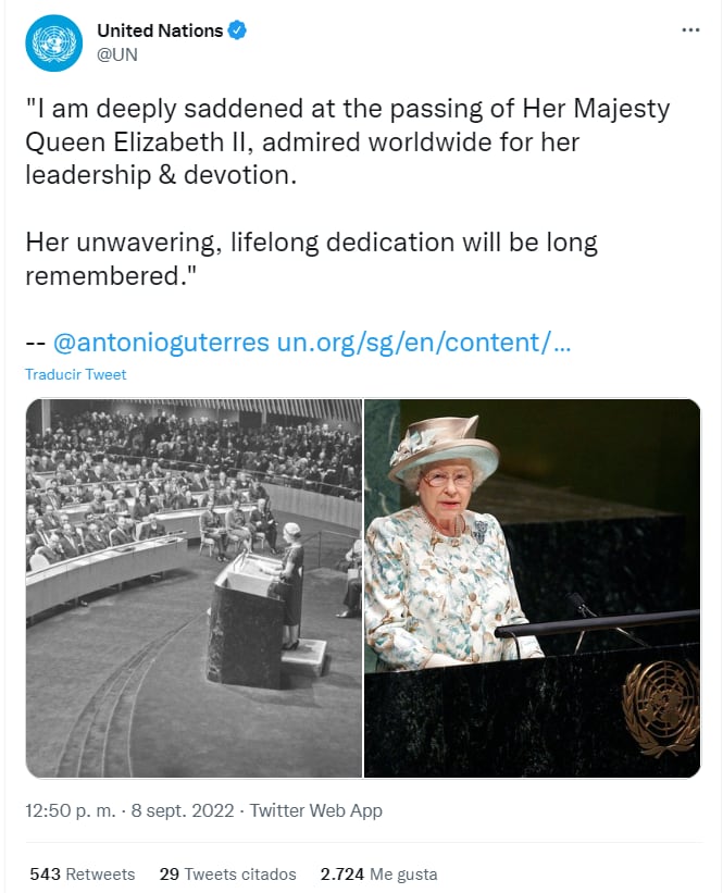 El mundo despide a la reina Isabel II