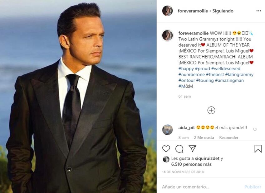 Filtran comprometedora fotografía de Luis Miguel con su novia en la playa 