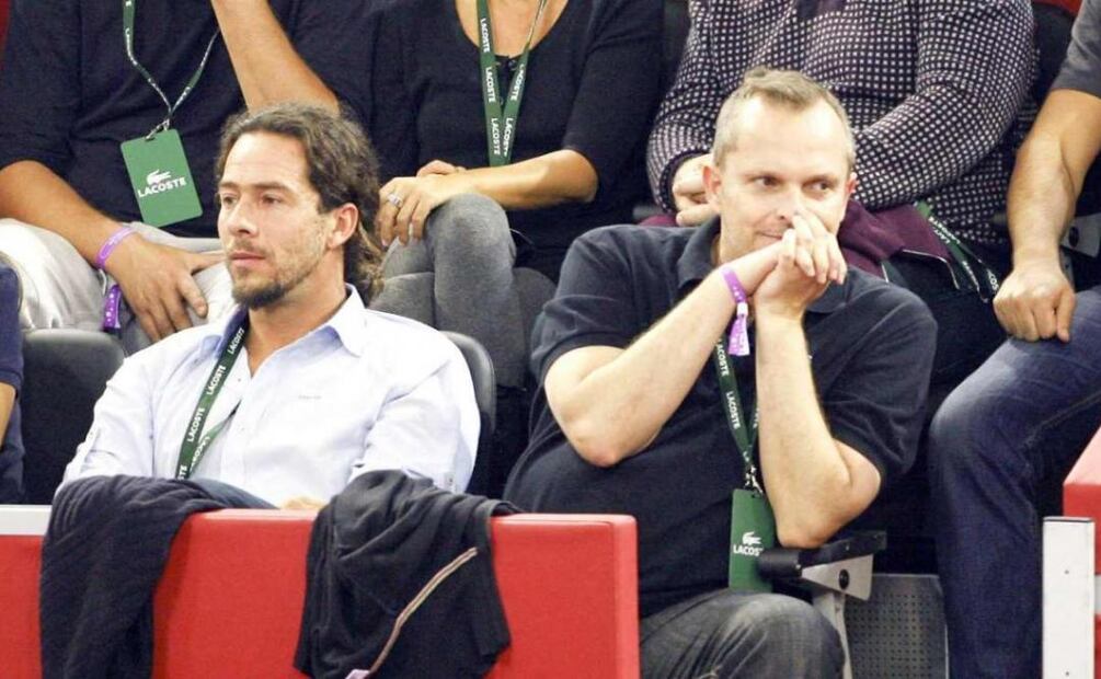 Nacho Palau y Miguel Bosé / Getty Images