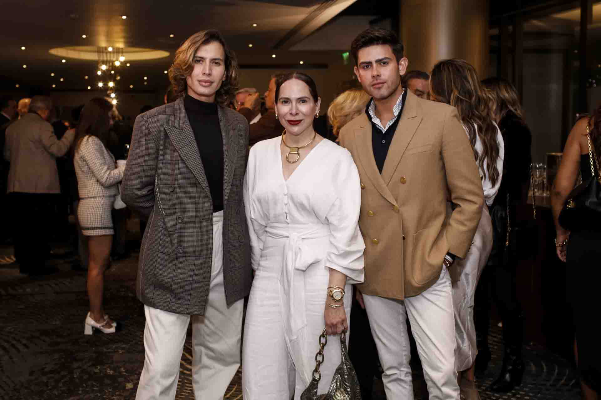 Diego González, Alexa Rodulfo y Alexis Summers. (Foto: Esteban Torreblanca)