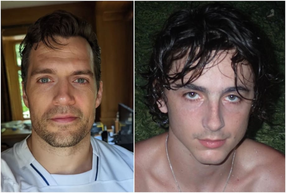 Timothée Chalamet y Henry Cavil/Instagram.