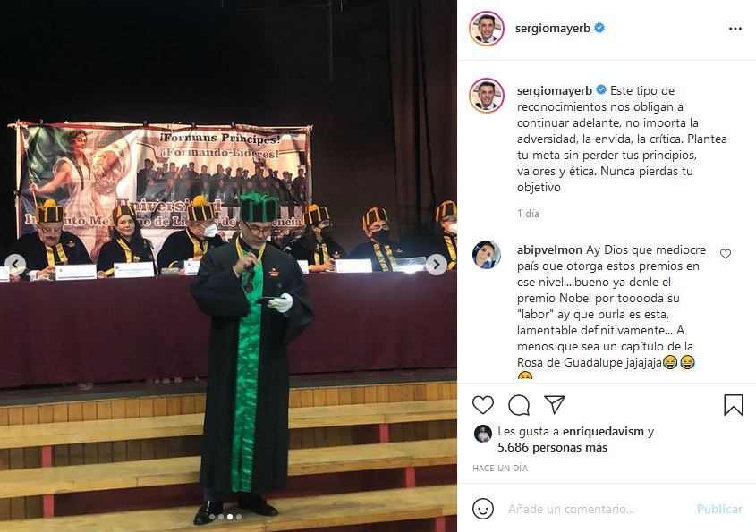 Sergio Mayer: “Nunca me ha preocupado lo que opine la gente”