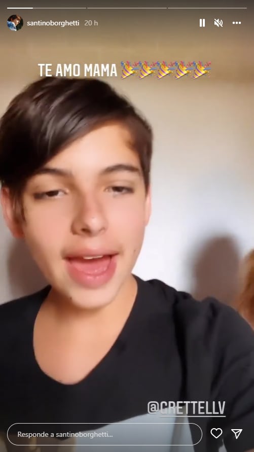 Santino, hijo de Grettell Valdez, sorprende a su mamá con el festejo de cumpleaños más dulce