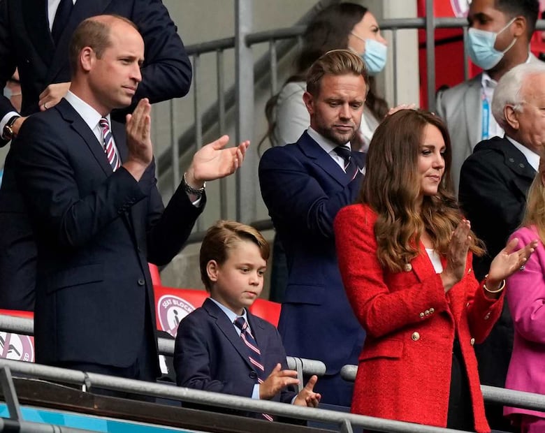 El príncipe George, el tierno protagonista en el partido de la Eurocopa 2020 / Foto: Archivo Clase