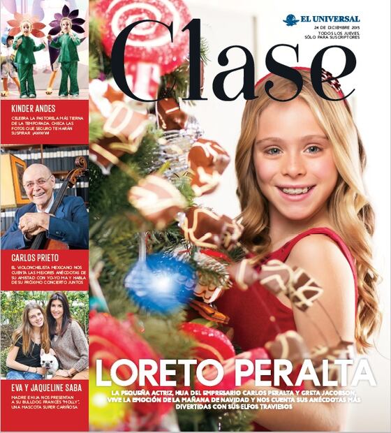 Navidad en casa de Loreto Peralta