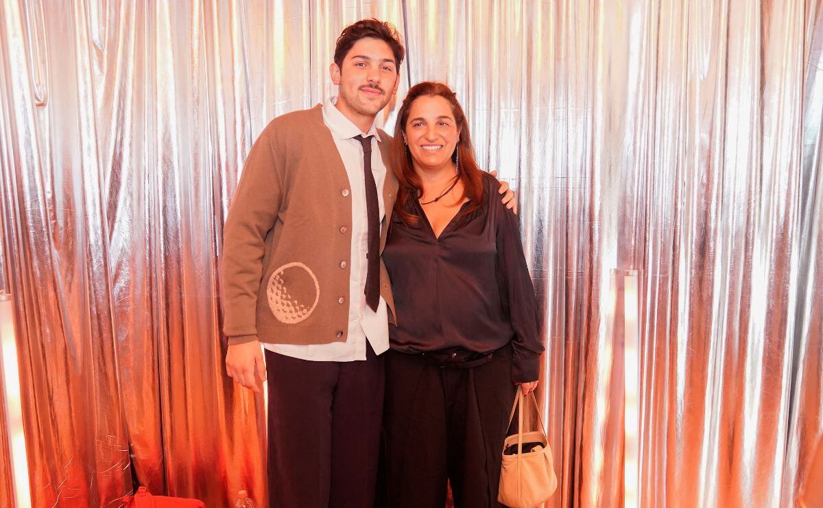 Tony Mils y Soumaya Slim Domit / Foto: Leonardo Gómez