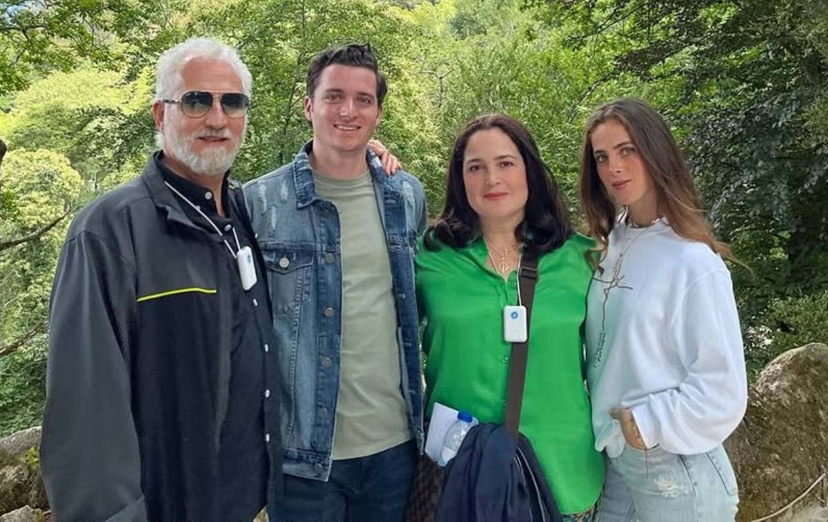La familia de Fátima Bosch / Foto: Especial @fatimaboschfdz
