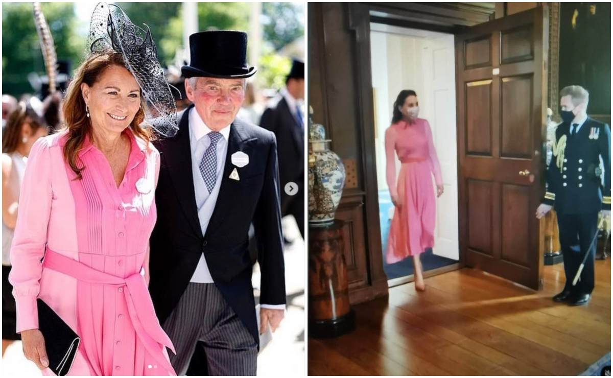 Kate Middleton y su mamá también se prestan la ropa ¡las descubrimos!