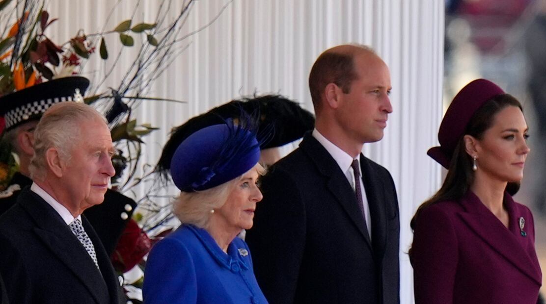 El rey Carlos III, la reina Camila, el príncipe William y Kate Middleton / Foto: Archivo