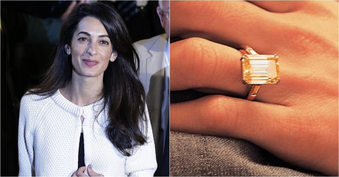 Los anillos de compromiso más espectaculares de las famosas
