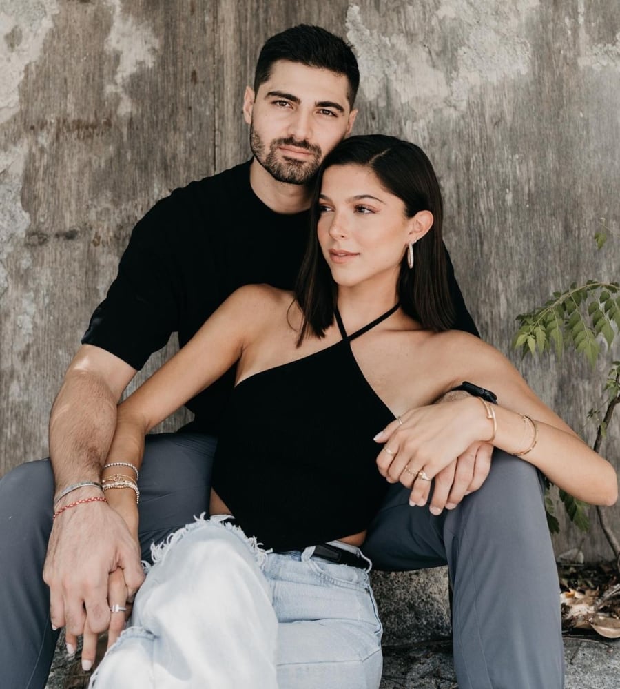 Eugenia Rodríguez Cantú y Emilio Antun / Instagram