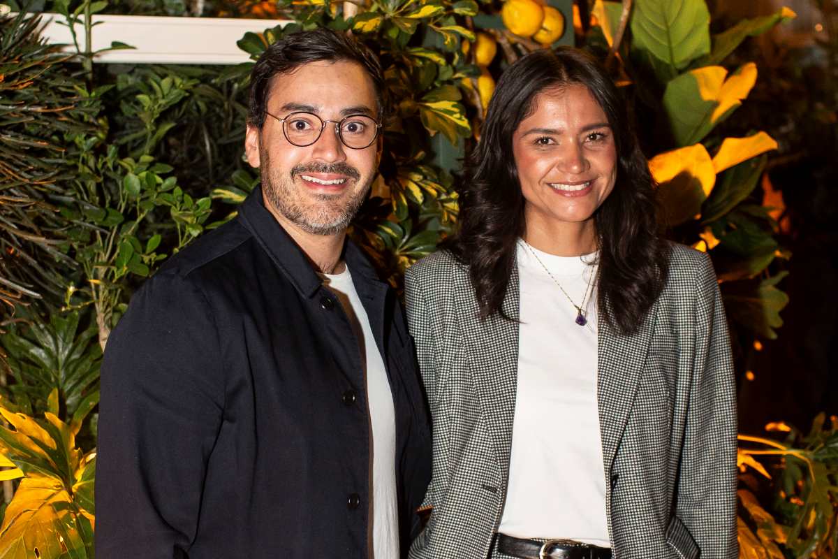 Pablo Herrera y Cecilia Ariza. (Foto: Esteban Torreblanca)