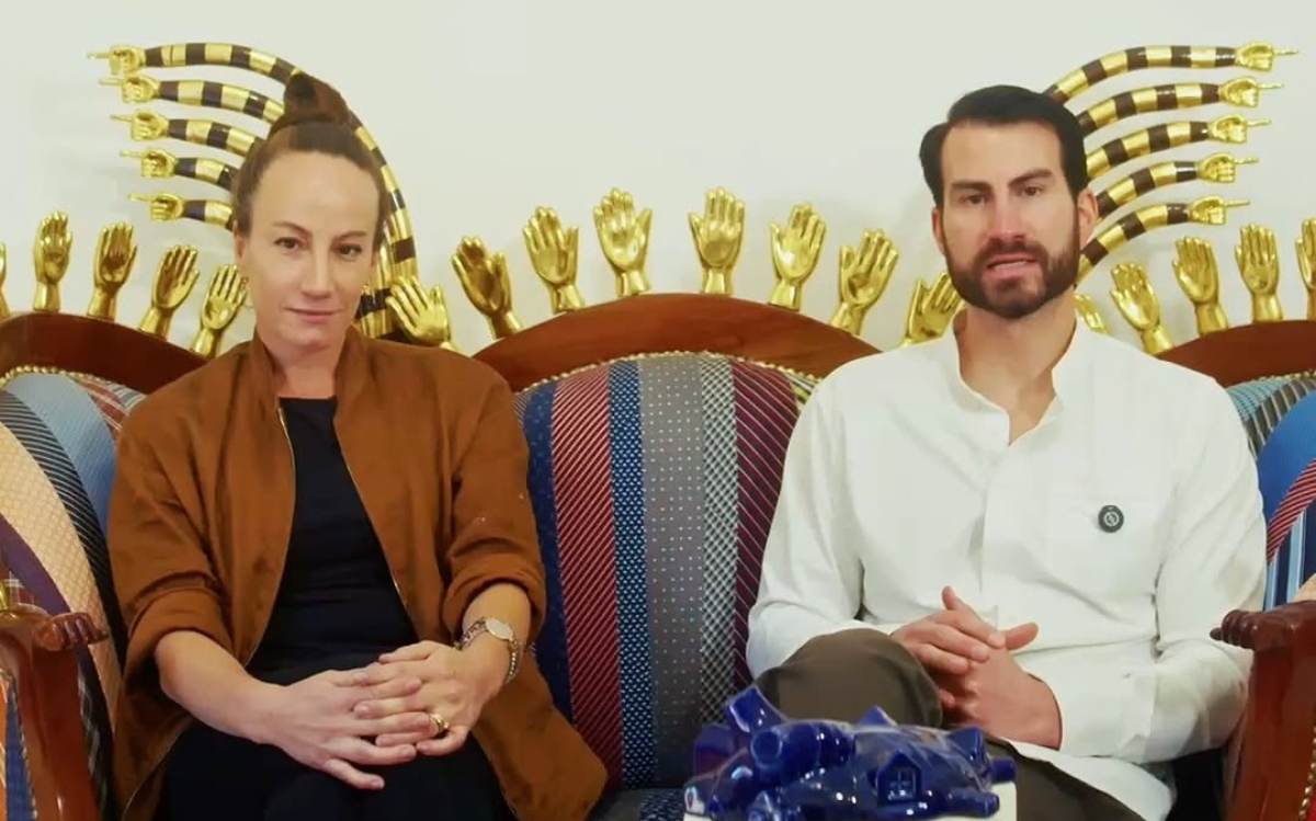 David y Diana Friedeberg, hijos de Pedro Friedeberg / Foto: Instagram