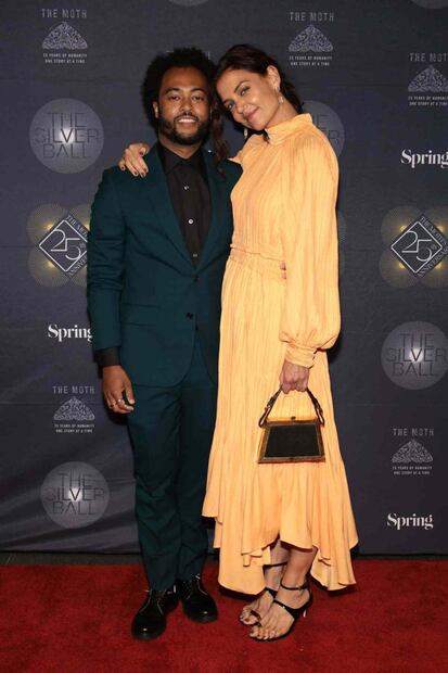 Katie Holmes debuta en la alfombra roja con su nuevo amor: Bobby Wooten III