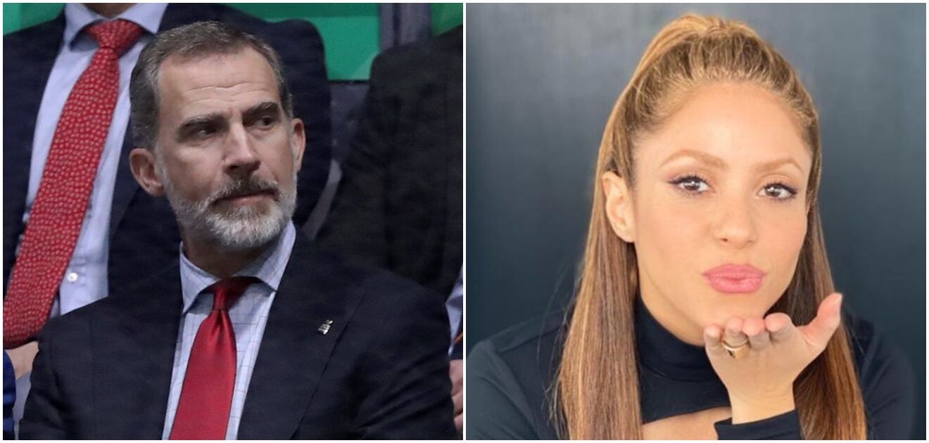 Critican a Shakira por su comportamiento frente al rey Felipe durante la Copa Davis
