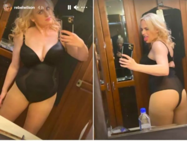 Rebel Wilson, tras perder 30 kilos, posa en lencería