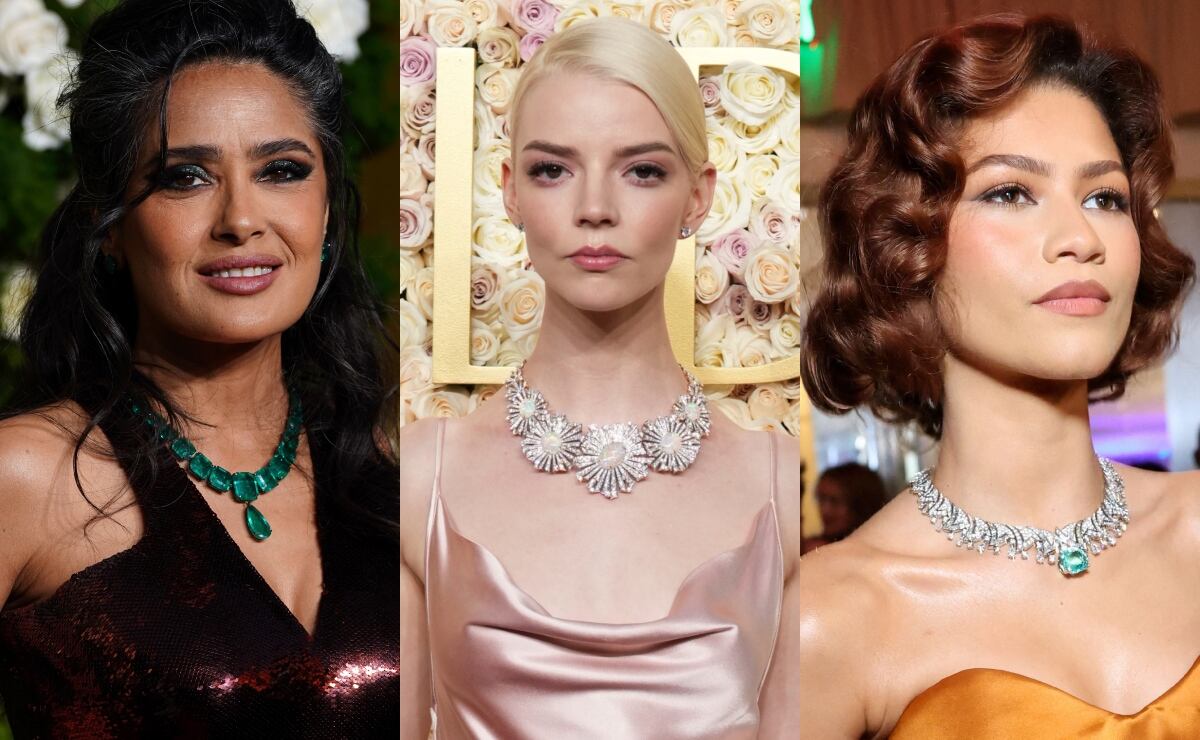 Las celebridades en los Golden Globes 2025 / Fotos: AP