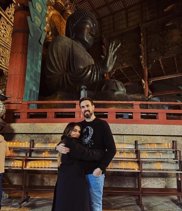 Sofía Castro y Pablo Bernot en su luna de miel / Foto: Instagram