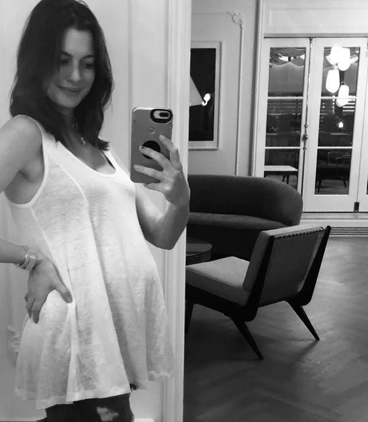 Anne Hathaway anunció su segundo embarazo / Foto: Instagram