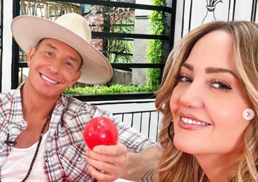 Erik Rubín y Andrea Legarreta / Foto: Instagram 