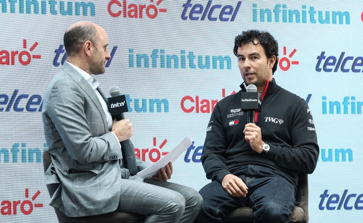 Alberto Lati y Sergio 'Checo' Pérez. (Foto: Esteban Torreblanca)