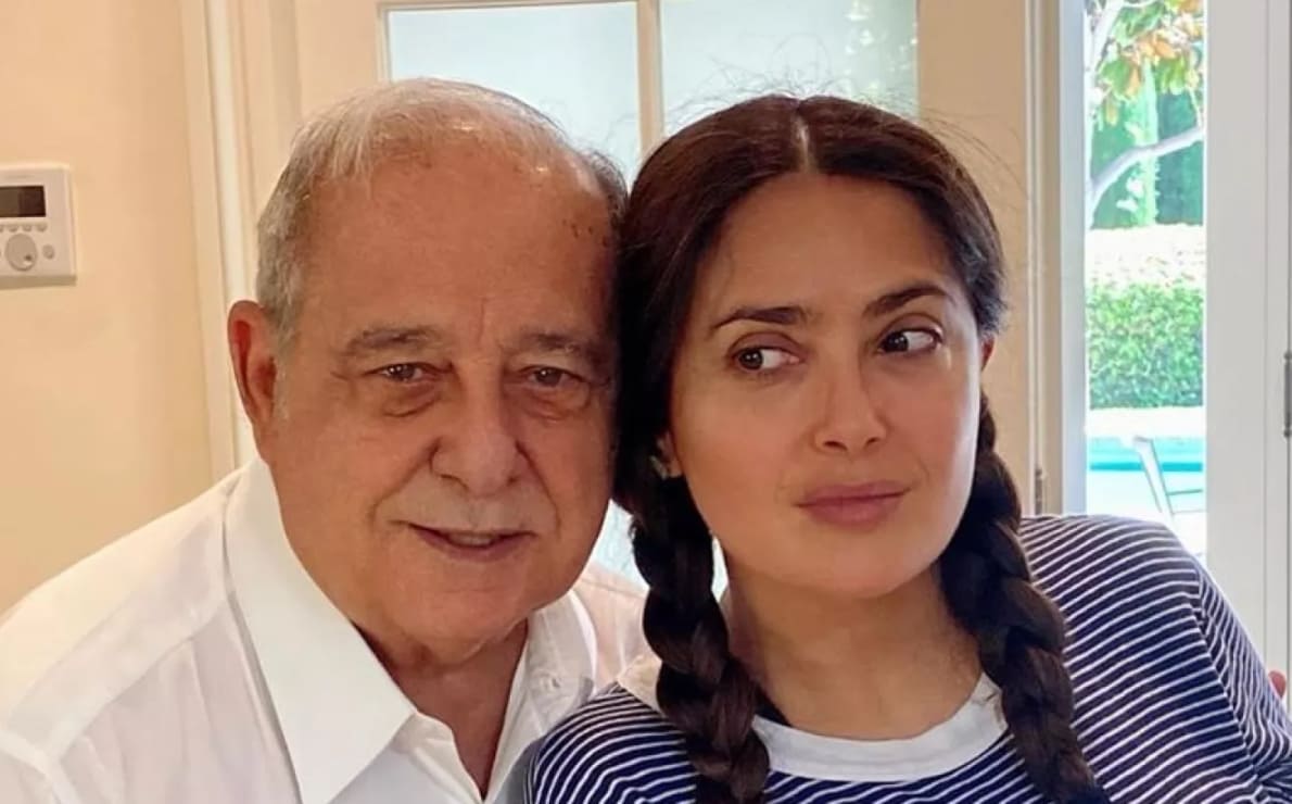 Salma Hayek dedica mensaje a su papá: "Un ejemplo para las nuevas generaciones"