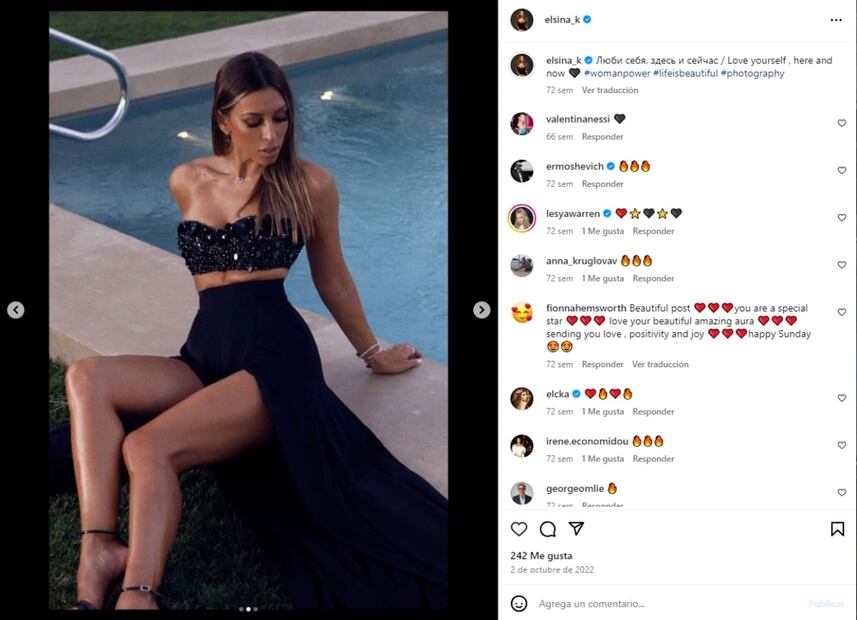 Elsina Khayrova, la nueva novia de Tom Cruise / Instagram