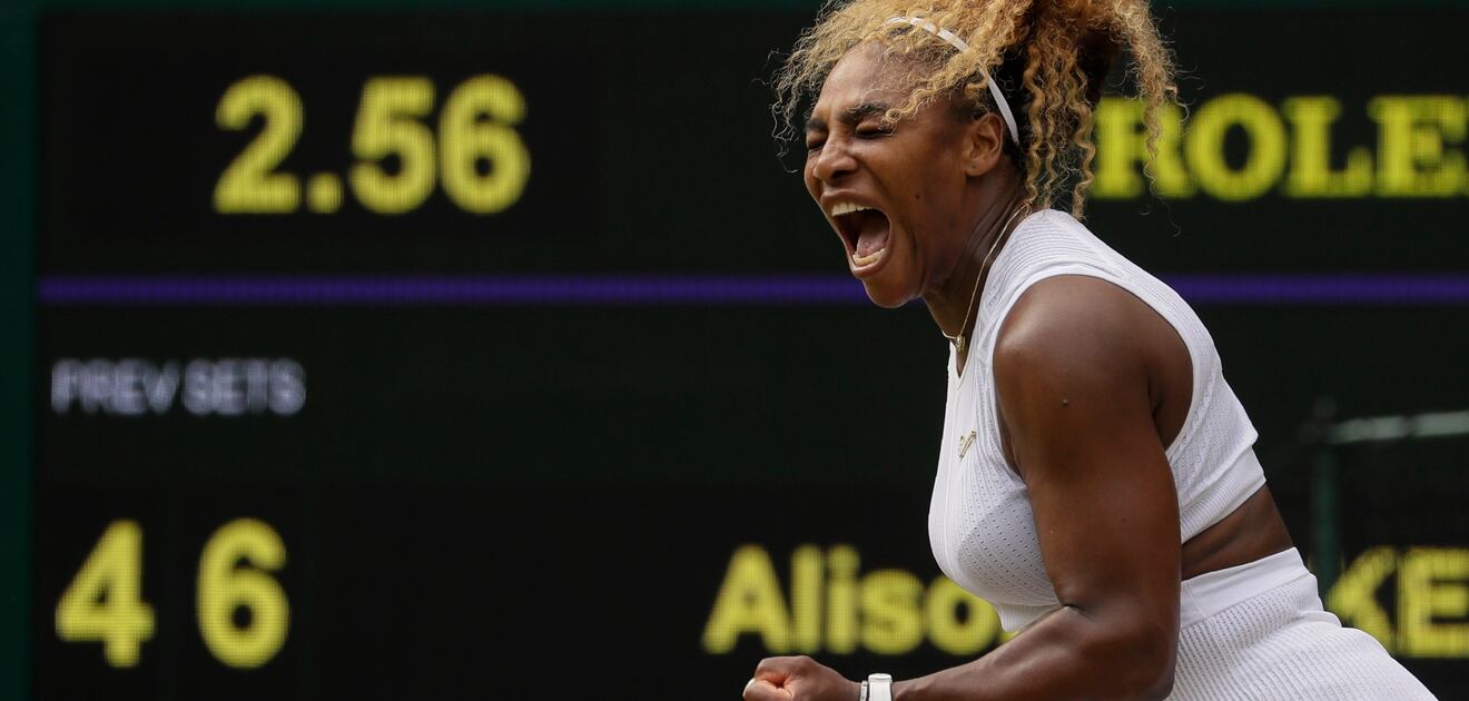 La tenista Serena Williams posa orgullosa y muestra sus fotos sin retoques