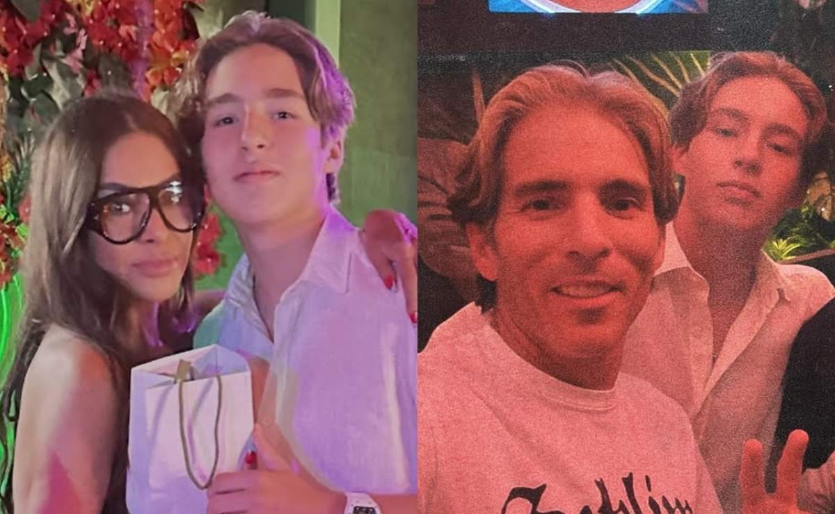 Galilea Montijo y Fernando Reina celebran el cumpleaños 14 de su hijo Mateo