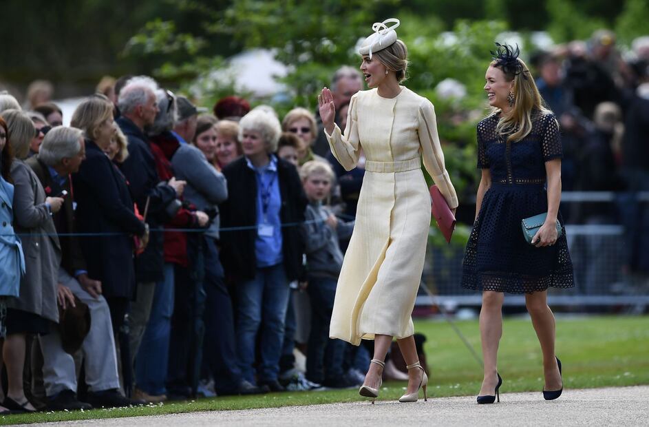 James Middleton y Donna Air hacen oficial su noviazgo en la boda de Pippa Middleton