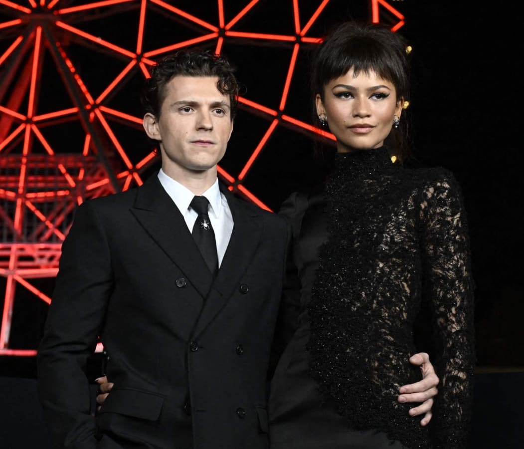 Tom Holland y Zendaya. (Foto: EFE)