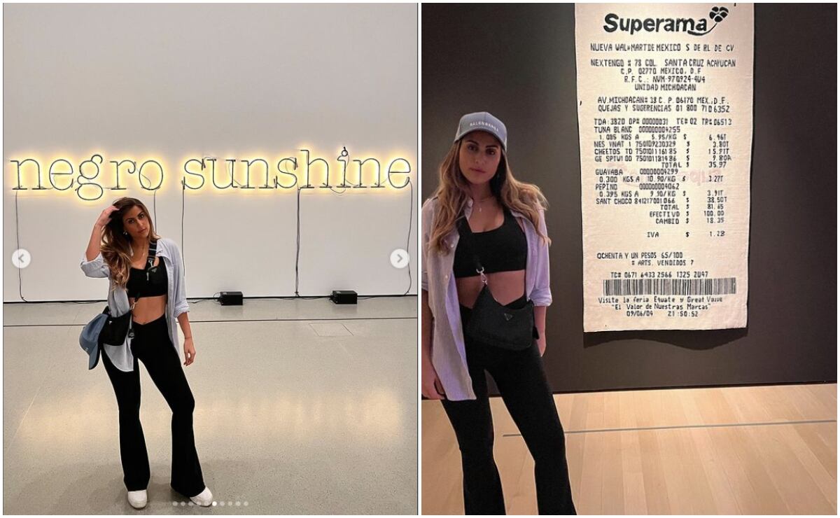 Sofía Rivera Torres demostró disfrutar del arte contemporáneo en Nueva York / Instagram @sofiariveratorres