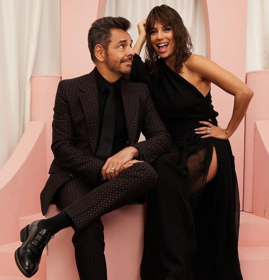 Eva Longoria y Eugenio Derbez en un evento en Los Ángeles / Instagram: @evalongoria