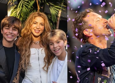 Shakira comparte el momento exclusivo que vivió con sus hijos en concierto de Coldplay