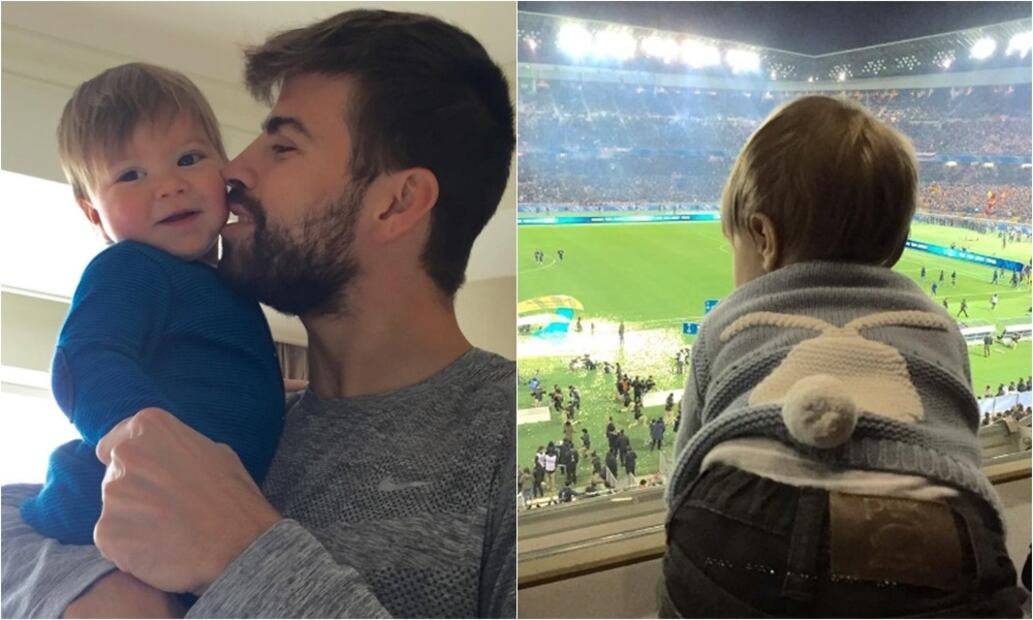 Las últimas fotos de los hijos de Shakira 