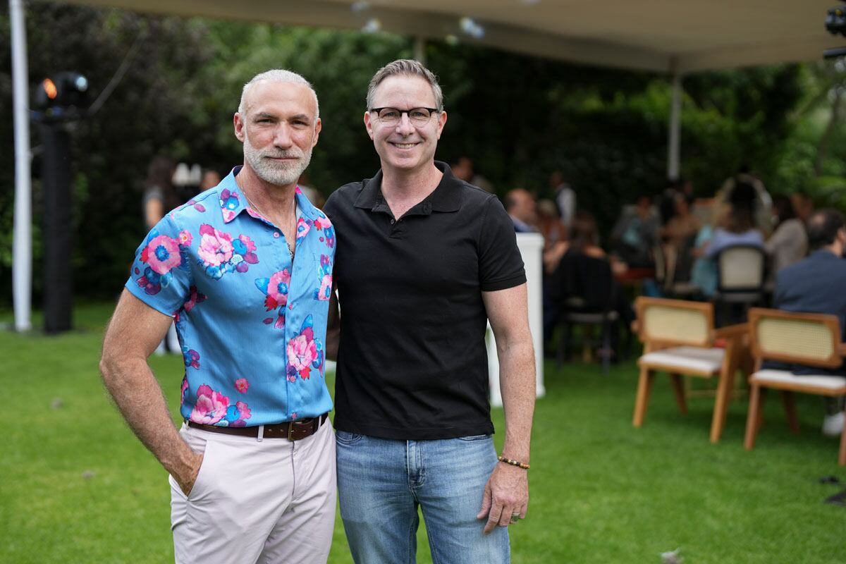 Jonathan Chait y Kevin Huntting. (Foto: Leonardo Gómez)